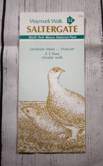 A Job Lot Of 5 Vintage Walking/Tourism Guides For Yorkshire Including Map