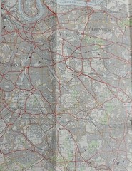 Ordnance Survey One-Inch Map, Sheet 171: London S.E. (1970).