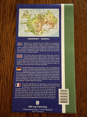 Iceland Hiking Map Sérkort 06 | Lónsöræfi & Snæfell Map 2009