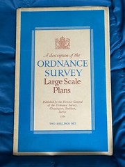 A Description of Ordnance Survey Large Scale Plans, 1954 Booklet