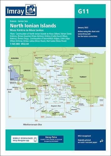 Imray G Series Imray Chart G11 (Map) G Charts