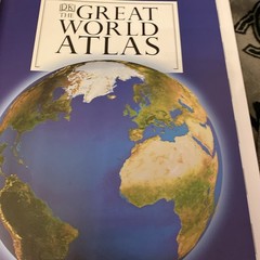 The Great World Atlas by DK (Hardcover, 2004)