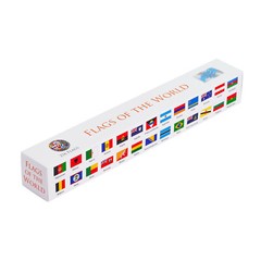 Large Scratch Off Flags Of The World A2 Poster Travel Map Gift – White Portrait
