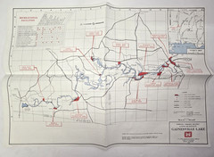 Lot of 9 1985 Tennessee -Tombigbee USACOE Maps Recreational lakes & Bay Springs