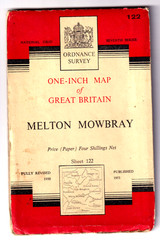 MELTON MOWBRAY – Ordnance Survey One Inch Map (Seventh edition)