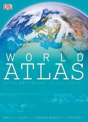World Atlas – 9780756631758, hardcover, DK Publishing