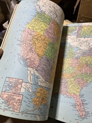 terms): Vintage 1966 Hammond World Atlas Superior Edition Hardcover