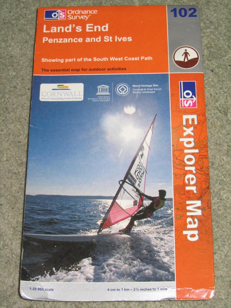 OS Ordnance Survey Explorer maps – assorted editions – vgc
