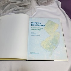 Mapping New Jersey : An Evolving Landscape Hardcover Book Coffee Table Almanac