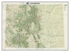Colorado tubed by National Geographic Maps 9781597752343