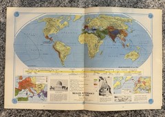 Vintage Denoyer-Geppert World History Atlas The World Its History in Maps WH48p
