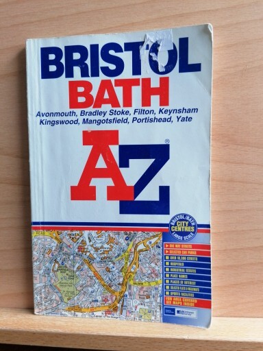 A-Z Bristol and Bath Street Atlas by Geographer’s A-Z Map Company ltd