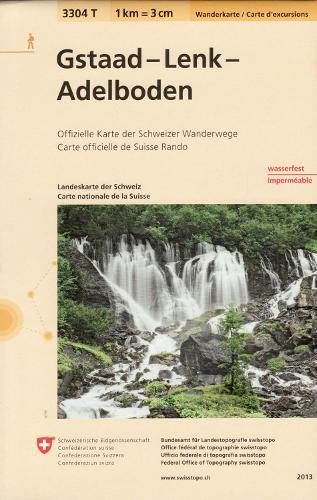Gstaad – Lenk – Adelboden (Map) (UK IMPORT)