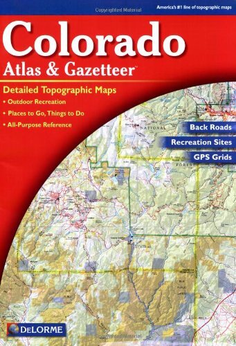 Delorme Colorado Atlas & Gazetteer, Rand McNally