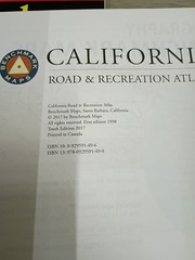Lot of 5 Road and Recreation Atlas Western US: CA NV UT ID CO