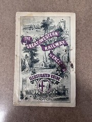 Great Western Railway Illustrated Guide (original Antique guide from 1890s)