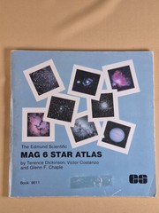 The Edmund Scientific Mag 6 Star Atlas – Book 9611 – 1982 – Terence Dickinson