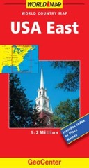 USA East GeoCenter World Map, Mairs, Good Book