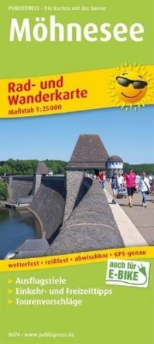 Freytag-Berndt Mohnesee (Map) (UK IMPORT)