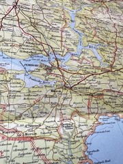 Bartholomew Map Pembroke Carmarthen Wales Vintage 70s 1970 Paper ½” FreePost UK