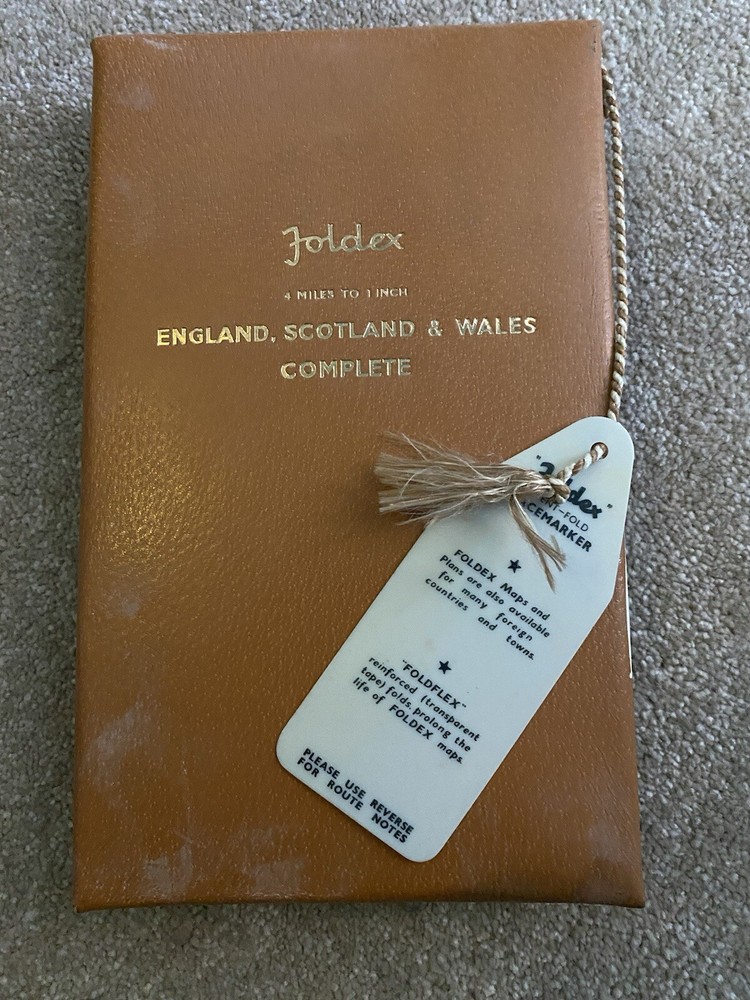 Twin Foldex Maps of Great Britain – England, Scotland, Wales – 4 miles to 1 inch