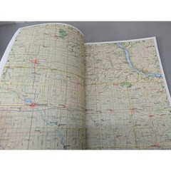 IOWA Atlas & Gazetteer Delorme Topo Maps Back Roads GPS Grids 2001 2nd Edition