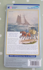 ORDNANCE SURVEY THE TRAFALGAR WAY COMMEMORATIVE MAP NATIONAL TRUST DATED 2005
