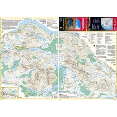 Connemara Ireland Walking Map Outdoor Hiking Strong Waterproof Light Navigation