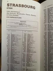 Strasbourg And Suburbs: Blay Map (M14)