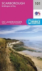 Scarborough, Bridlington & Filey (Map) OS Landranger Map