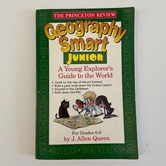 Lot of 8 Geography Homeschool Books Elementary Middle School Atlas Earth Ocean