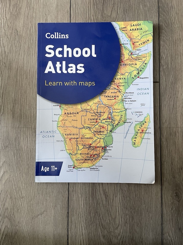 Collins School Atlas Educational Maps for Learning