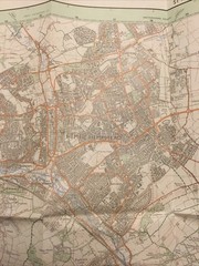 1989 Ordnance Survey Pathfinder Map 1119 TL 00/10 St Albans And Hemel Hempstead