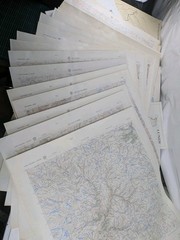 35+ Vintage Ordnance Survey Map Mixed World Asia Americas Europe UK Large Bundle
