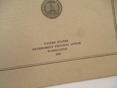 Vintage 1928 USDA SOIL SURVEY OF YADKIN COUNTY NC w/FOLD OUT MAP