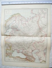 1895 The Times Plate 67 & 68 European Russia