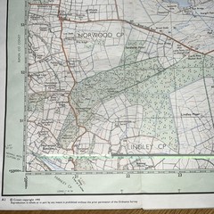 Vintage Ordnance Survey Pathfinder Harrogate 1990 Map 663