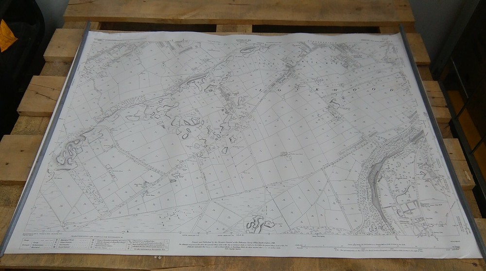 Ordnance Survey Map: Lockwood/Crosland, Sheet CCLX.2, 1916