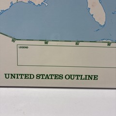 17″ x 22″ Rand McNally Markable Map of United States Two-Sided Pre-owned