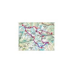 Spain / Catalonia Carros de Foc circular hike/trek hiking map 1:25K