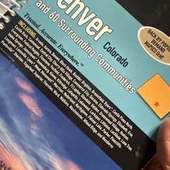 Denver Colorado Regional Street Guide Atlas-by Mapsco
