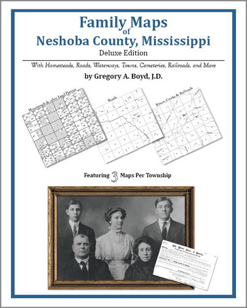 Family Maps Neshoba County Mississippi Genealogy MS