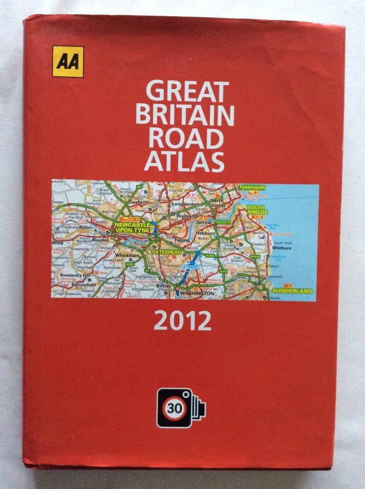 AA Great Britain Road Atlas: 2012 by AA Publishing (Hardcover, 2011)