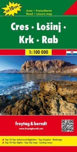 Freytag-Berndt Cres – Louinj – Krk – Rab, Automap 1:100.000, T (Map) (UK IMPORT)