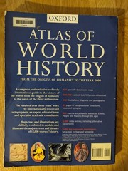Oxford Atlas of World History by Patrick K. O’Brien