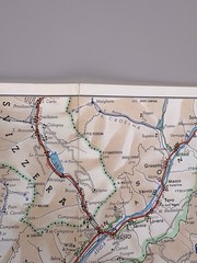 Carta stradale vintage Provincia di Brescia ACI – Scala 1:150.000