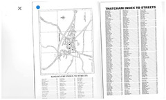 NEWBURY street plan by BARNETT’S – circa 1985