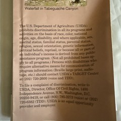 UNCOMPAHGRE NATIONAL FOREST Service MAP (PLATEAU DIVISION) – Colorado 2014 USDA