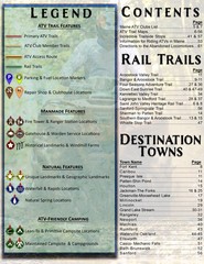 2024 Maine ATV Trail Map Atlas