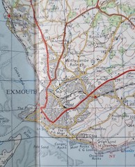 Ordnance Survey – 1 inch to 1 statute mile Sheet 176 – Exeter 1967